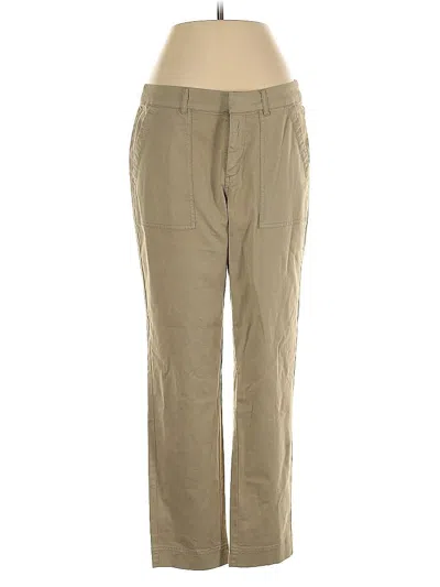 Pre-owned Johnnie-o Khaki Pant In Brown