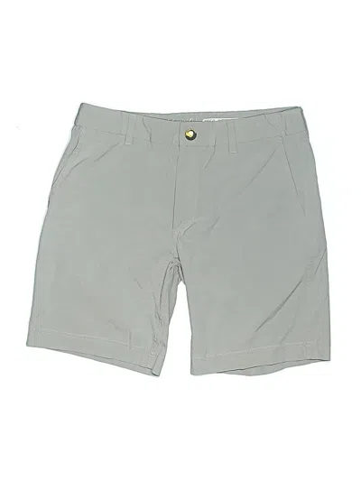 Pre-owned Johnnie-o Kids' Khaki Shorts In Gray