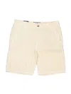 Johnnie-o Khaki Shorts In White