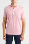 Johnnie-o Lyndon Classic Fit Polo In Pink