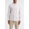 Johnnie-o Maarten Plaid Performance Button-up Shirt In White