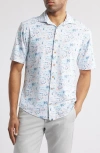 Johnnie-o Making Waves Short Sleeve Button-up Shirt