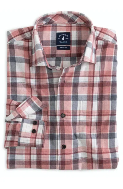 Johnnie-o Men's Ashburn Top Shelf Button Up Shirt In Bandana In Red