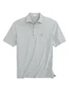 Johnnie-o Men's Heathered Original Polo Shirt In Heather Gray