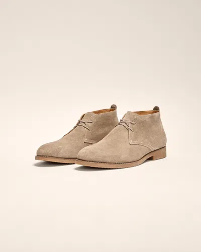Johnnie-o Men's J-flex Chukka Boots In Stone In White