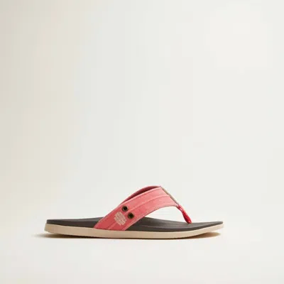 Johnnie-o Men's Portside Sandal In Malibu Red