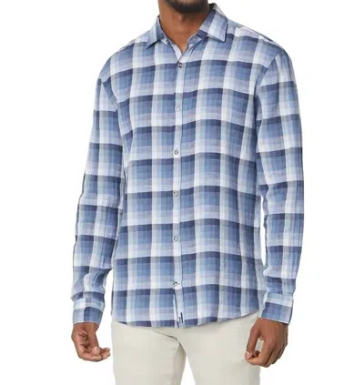 Johnnie-o Men's Roth Button Down Shirt In Wake In Multi
