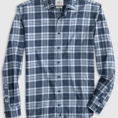 Johnnie-o Men's Tomkins Hangin'-out Button Up Shirt In Blue