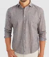 JOHNNIE-O MEN'S WOOSTER HANGIN OUT BUTTON DOWN SHIRT IN HAVANA