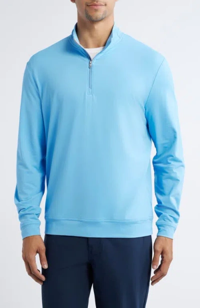Johnnie-o Motion Performance Quarter Zip In Maliblu
