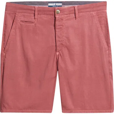 Johnnie-o Nassau Chino Shorts In Pink