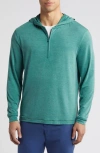 Johnnie-o Nicklaus Performance Quarter Zip Hoodie In Frond