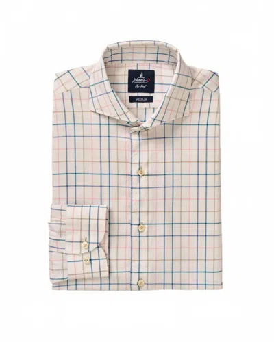 Johnnie-o Peyton Sport Shirt In White In Neutral