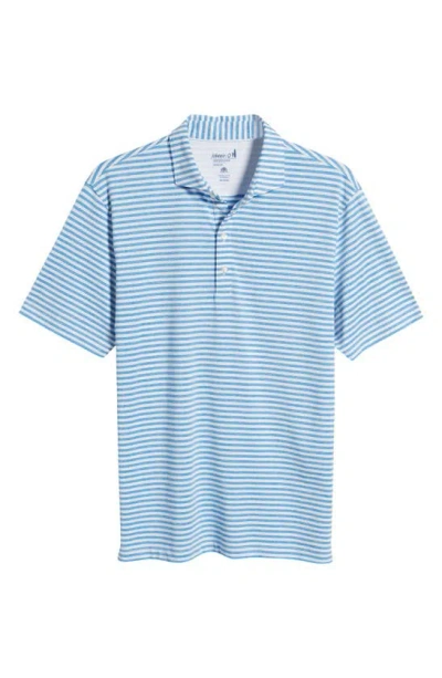 Johnnie-o Reese Stripe Prep-formance Polo In Victory