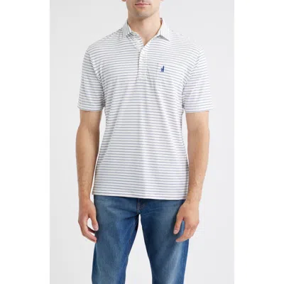 Johnnie-o Ryan Stripe Polo In Multi