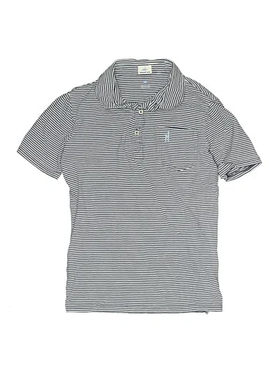 Pre-owned Johnnie-o Kids' Short Sleeve Polo Shirt In Gray