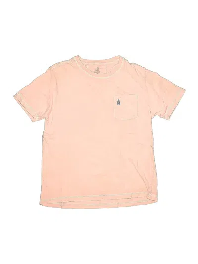 Pre-owned Johnnie-o Kids' Short Sleeve T-shirt In Pink