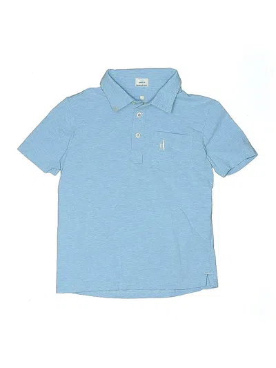 Pre-owned Johnnie-o Kids' Short Sleeve Top Blue Tops