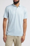 Johnnie-o Springwood Scatter Print Prep-formance Golf Polo In Porto Pink