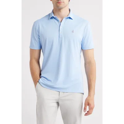 Johnnie-o Stevie Performance Polo In Blue