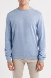 Johnnie-o Stones Crewneck Sweatshirt In Blue