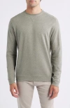 Johnnie-o Stones Crewneck Sweatshirt In Green