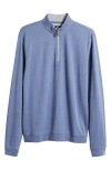 Johnnie-o Sully Quarter Zip Pullover In Cascade