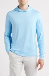 Johnnie-o Talon Prep-formance Long Sleeve Hooded T-shirt In Pink