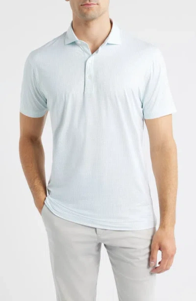 Johnnie-o Tee Party Featherweight Performance Polo In Blue