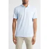 Johnnie-o Teo Microprint Prep-formance Golf Polo In Maliblu