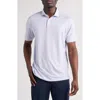Johnnie-o Teo Microprint Prep-formance Golf Polo In Verbena