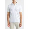 Johnnie-o Tini Dancer Martini Print Featherweight Performance Polo In White
