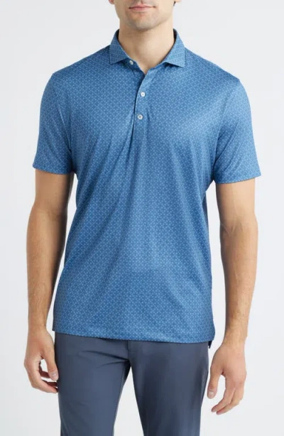 Johnnie-o Torres Performance Jersey Polo In Blue