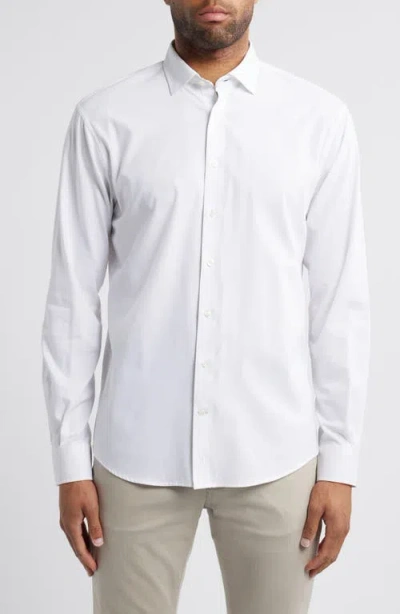 Johnnie-o Travis Button-down Shirt In White