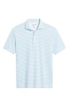 JOHNNIE-O VIK STRIPE PREP-FORMANCE POLO