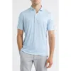Johnnie-o Warwick Stripe Prep-formance Polo In Blue