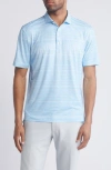 Johnnie-o Warwick Stripe Prep-formance Polo In Riviera