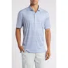 Johnnie-o Warwick Stripe Prep-formance Polo In Seal