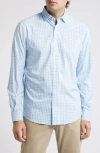 Johnnie-o Westwood Plaid Button-up Shirt In Maliblu