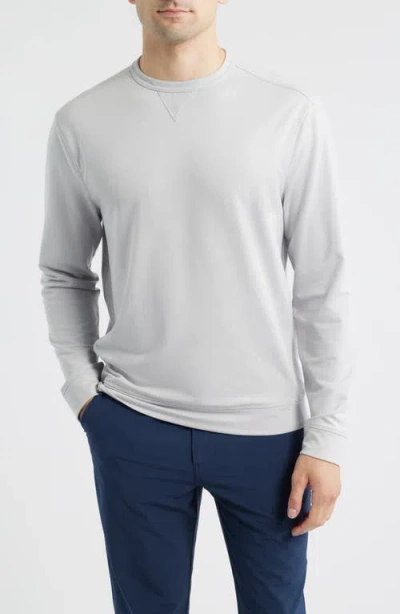 Johnnie-o Willard Crewneck Sweatshirt In Gray