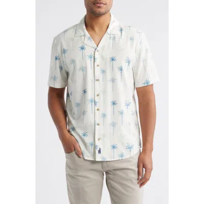 Johnnie-o Willie Tropical Print Stretch Camp Shirt