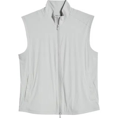 Johnnie-o Zimmer Stretch Nylon Vest In Seal