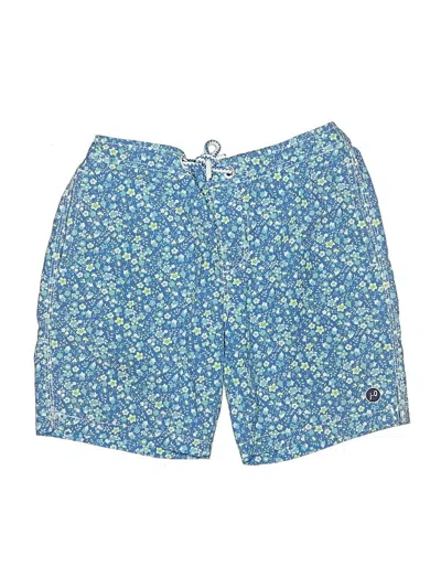 Pre-owned Johnnie-o Kids' Board Shorts In Blue