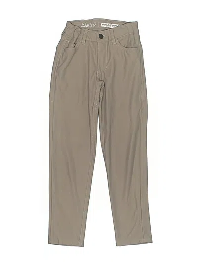 Pre-owned Johnnie-o Kids' Casual Pants In Brown