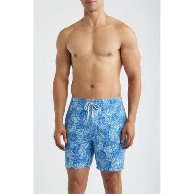 Johnnie-o Curacao Swim Shorts In Blue