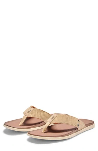 Johnnie-o Del Rey Flip Flop In Brown