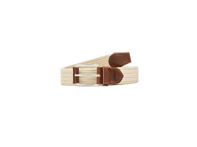 Johnnie-o Farley Men's Belts Linen: Sm In Neutral
