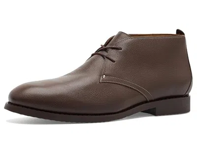 Johnnie-o J-flex Chukka Leather Men's Boots Chocolate: 12 M In Brown