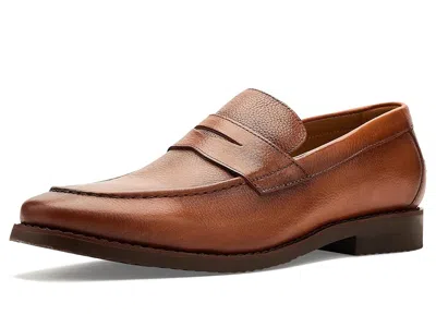 Johnnie-o J-flex Penny Leather In Brown