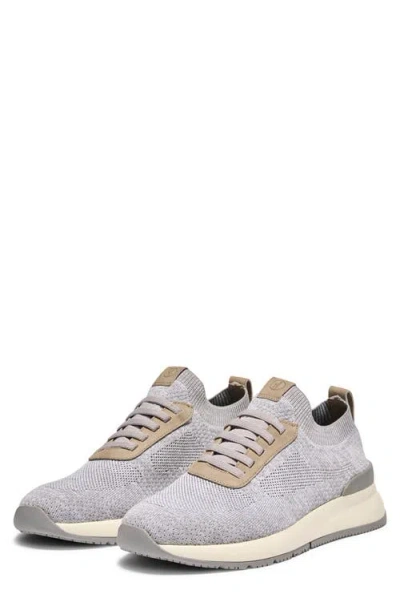 Johnnie-o Knit Running Sneaker In Gray